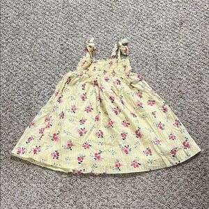 ⭐️ 3/$20 Baby Gap Floral Yellow Sundress